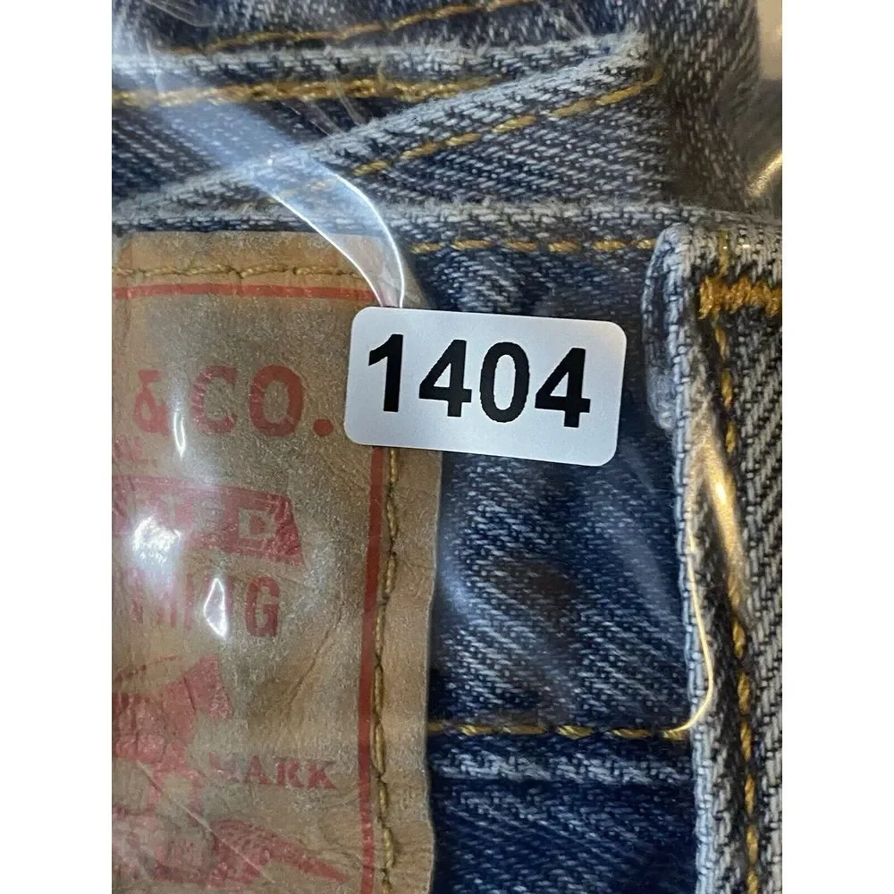 Levis 505 Jeans‎ Mens 38x32 Regular Fit Straight Leg Medium Wash